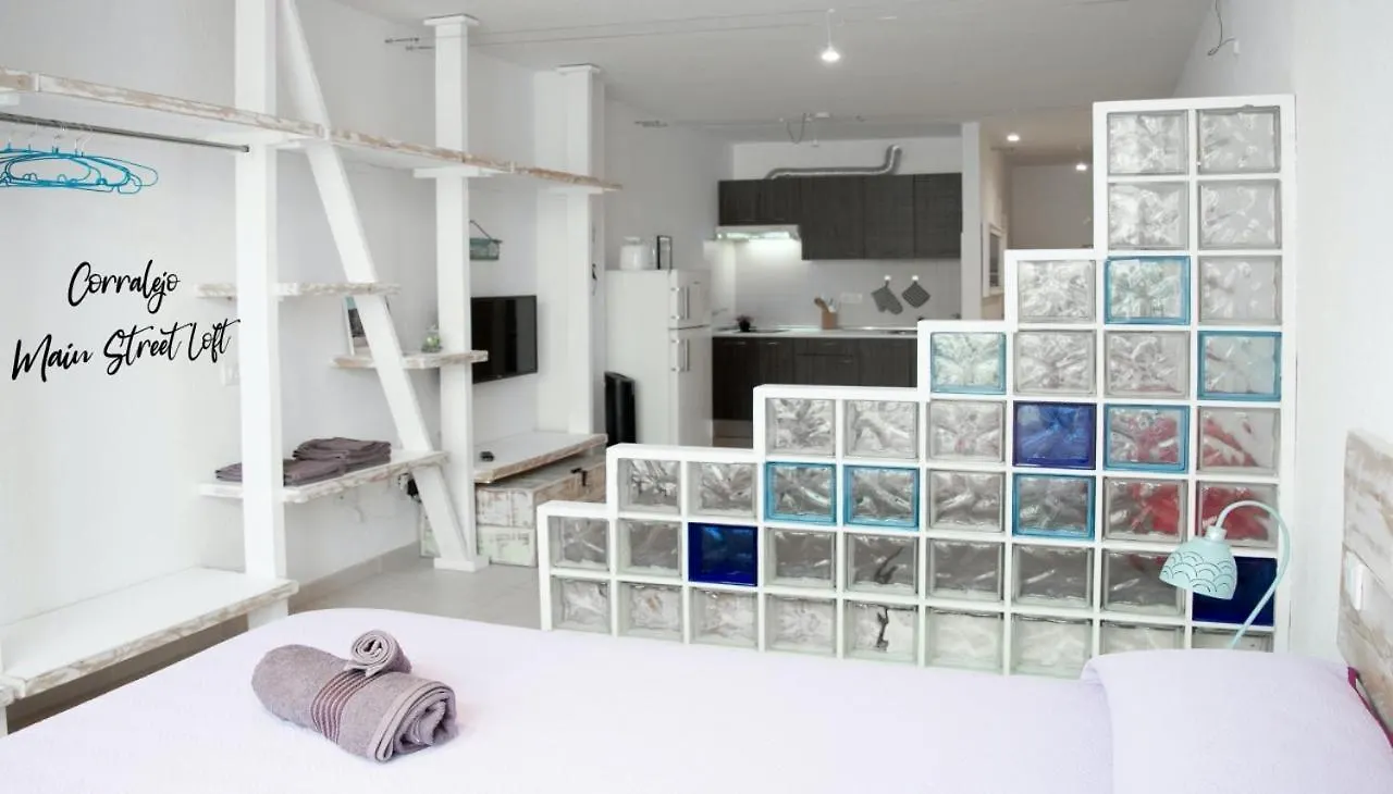 דירה Paraiso Loft Main-Street Corralejo Wi-Fi ספרד
